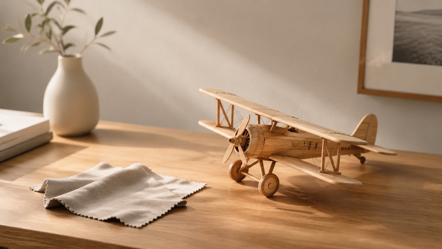Gentle maintenance and cleaning of a premium Jigden 3D wooden puzzle